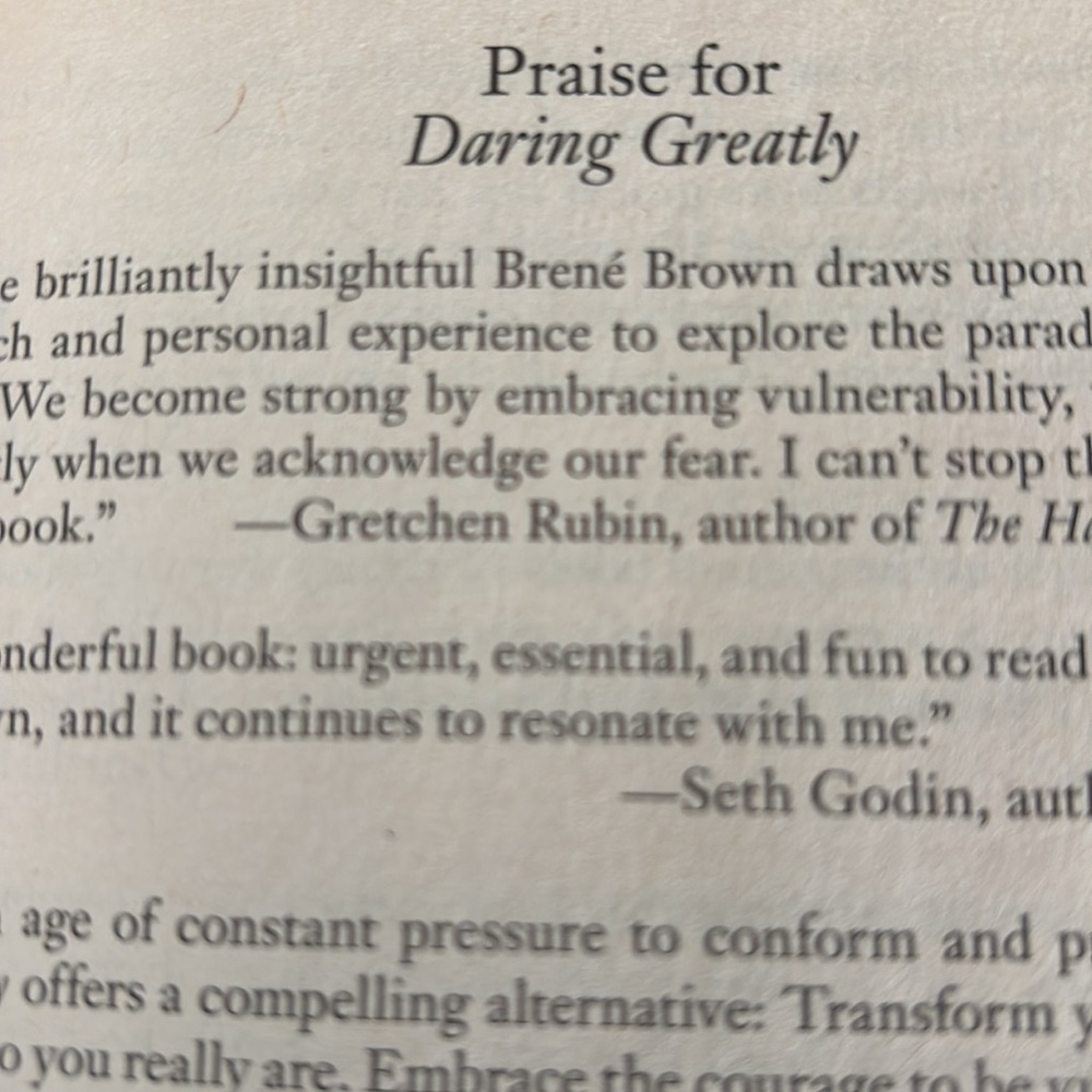 Daring Greatly by Brené Brown - Picture 8 of 11